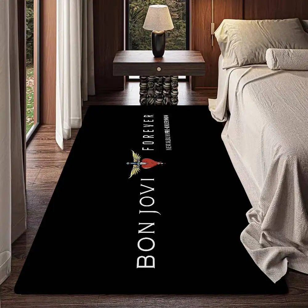 Bon Jovi Retro Concert Stage Rug