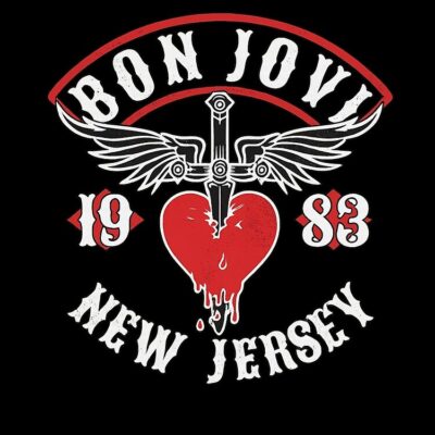 Alternative view of New Jersey 1983 Bon Jovi Tote Bag