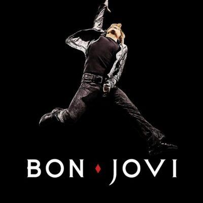 Alternative view of Bon Jovi Classic Rock Stage Jump Design Tote Bag