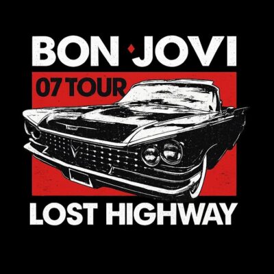 Alternative view of Bon Jovi 07 Tour Lost Highway Tote Bag