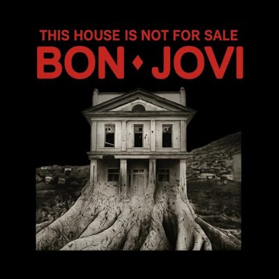 Alternative view of Bon Jovi This House Is Not For Sale Album Cover Tote Bag