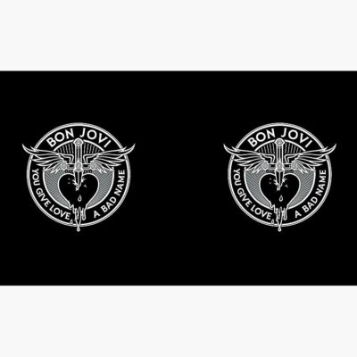 Alternative view of Red You Give Love A Bad Name Bon Jovi Mug