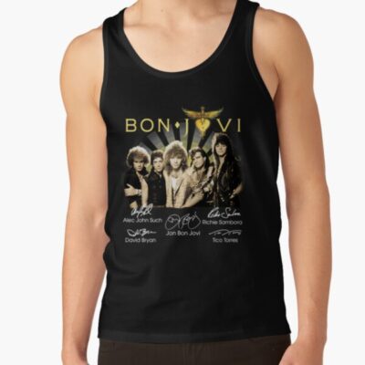 Alternative view of Top Bon Jovi Jon Bon Jovi Tank Top