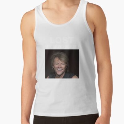 Alternative view of Jon B%c3%b3n J%c3%b3v%c3%ad Lost My Boyfriend T Tank Top
