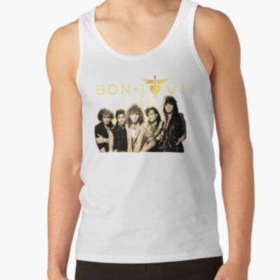 Alternative view of B On Jovi The Mem Ories Tank Top
