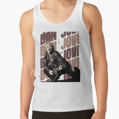 Alternative view of Top Art Bon Jovi Tank Top