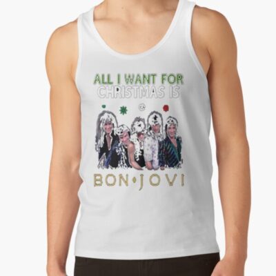 Alternative view of Best Art Bon Jovi Tank Top