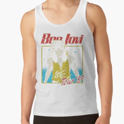 Alternative view of New Art Bon Jovi Tank Top