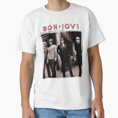 Alternative view of Copy Of Art Bon Jovi T-shirt