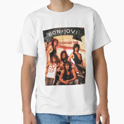 Alternative view of Bon J In Concert 1989 T-shirt