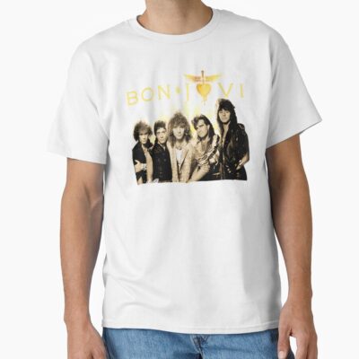 Alternative view of B On Jovi The Mem Ories T-shirt