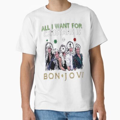 Alternative view of Hot Art Bon Jovi T-shirt