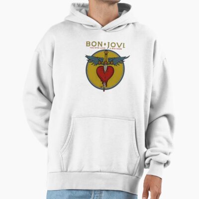 Alternative view of Bon Jovi You Give Love A Bad Name Hoodie