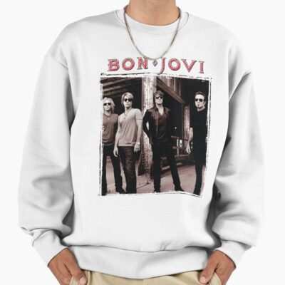Alternative view of Copy Of Art Bon Jovi Sweatshirt