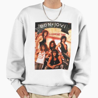 Alternative view of Bon J In Concert 1989 Sweatshirt
