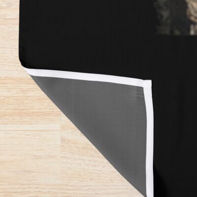 Alternative view of Bon Jovi Luxury Guitar Rock Shower Curtain