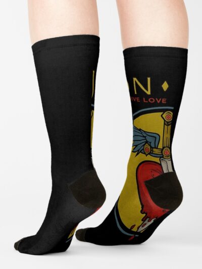 Alternative view of Bon Jovi You Give Love A Bad Name Socks