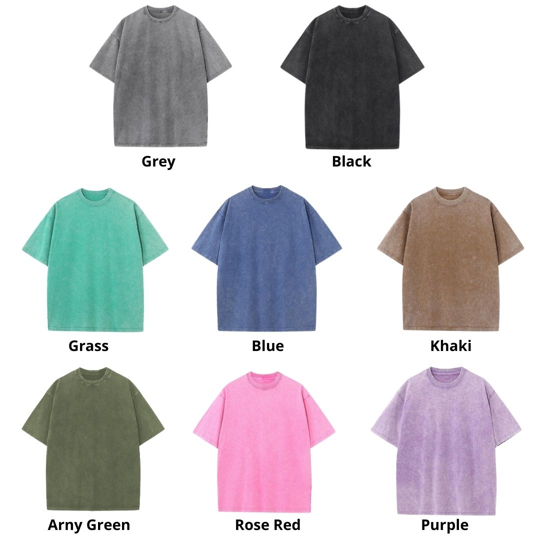 Mineral Wash T Shirt Color - Bon Jovi UK Shop